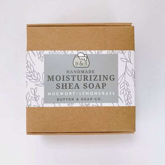 🌿Three Homemade Mugwort Herbal Soaps - Picture 2 of 4